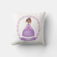 Personalized Cute Purple Ethnic Princess