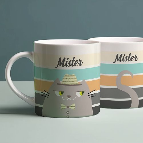 Personalized Cute Retro Coffee Mug