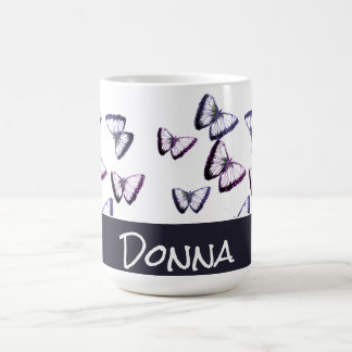 Personalized Cute Trendy Beautiful Butterfly Coffe Coffee Mug