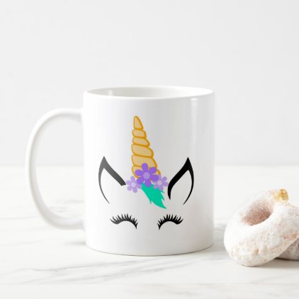 Personalized Cute Unicorn Mug