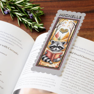 Personalized Cute Woodland Animals Bookmarks