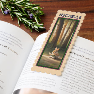 Personalized Cute Woodland Animals Bookmarks