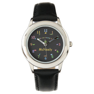 Personalized Cute Zoo Animals Watch