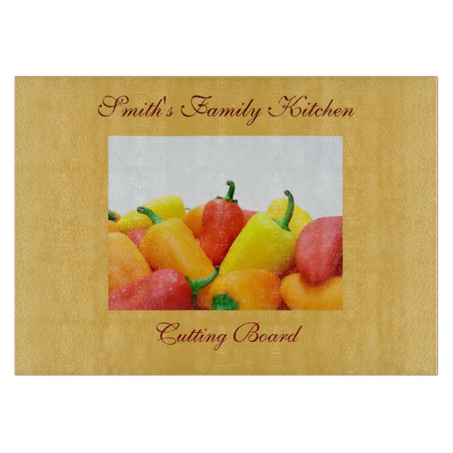 Personalized Cutting Board (Front)