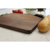 Personalized Cutting Board, Walnut | Beachmans (Front Right)
