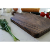 Personalized Cutting Board, Walnut | Mason (Front Left)