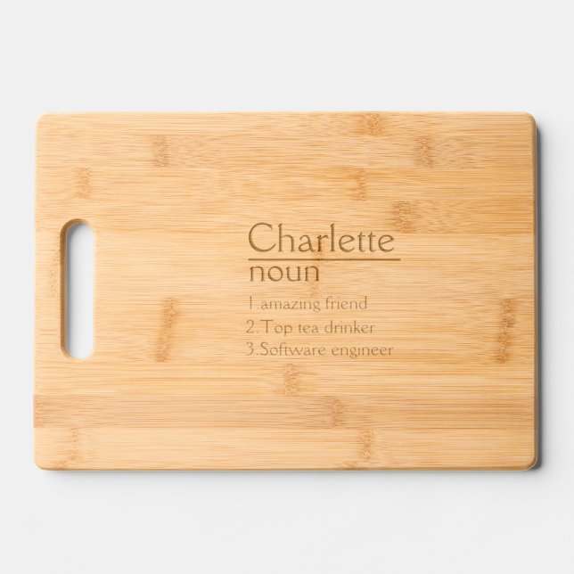  Personalized Cutting Board Wedding Charcuterie Cu (Front)