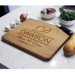 Personalized Cutting Board, White Oak | Dawson<br><div class="desc">Our personalized cutting boards are engraved with precision on a premium, top quality wood. Our custom boards are the perfect gift for both family and friends. These personalized cutting boards are also excellent gifts for weddings, anniversaries, and housewarmings. Whether you’re displaying this one-of-a-kind piece as art in your kitchen or...</div>