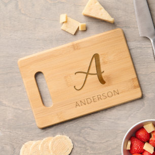 Personalized Cutting Board with Family Name