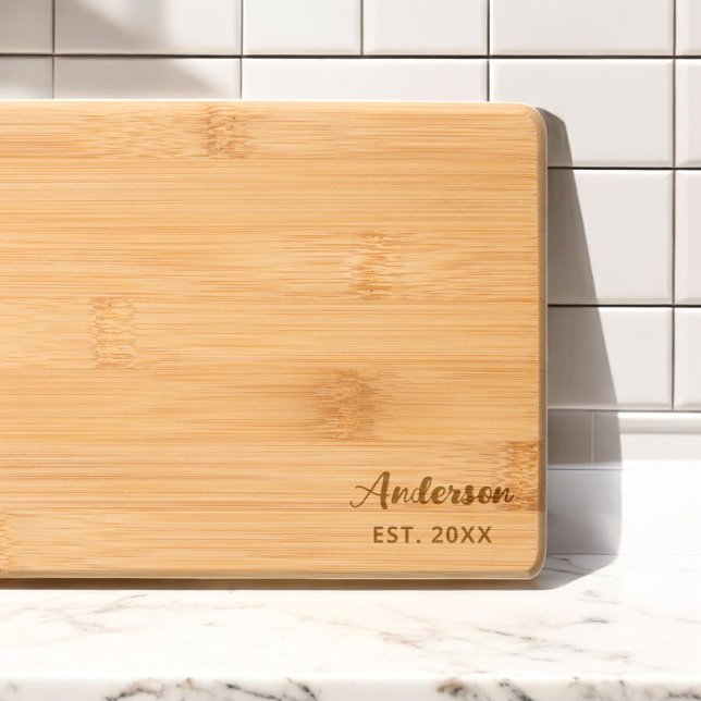 Personalized Cutting Board with Family Name (Creator Uploaded)