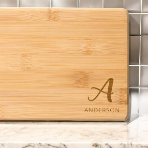 Personalized Cutting Board with Family Name
