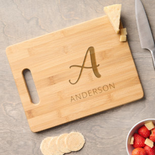 Personalized Cutting Board with Family Name