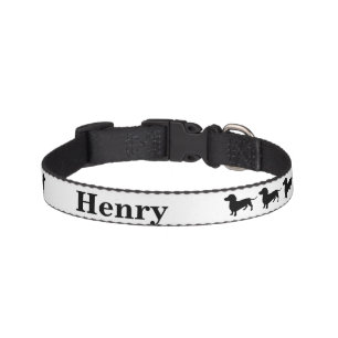 Personalized Dachshund Dog Collar