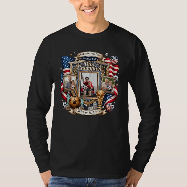 Personalized Dad Champion Tee (Front)