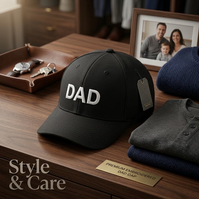 Personalized DAD Embroidered Baseball Cap Classic  (Personalized DAD Embroidered Baseball Cap Classic)