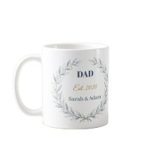 Personalized Dad Est. Mug, Custom Year & Names