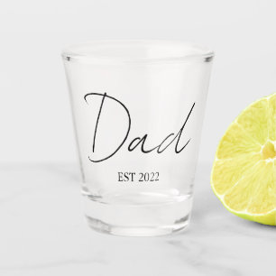 Personalized Dad EST. Year Shot Glass