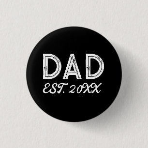 Personalized Dad Father's Day Button