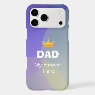 Personalized DAD Holographic iPhone 17 Pro Max Case