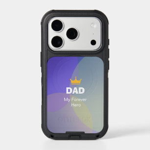 Personalized DAD Holographic iPhone 17 Pro Case