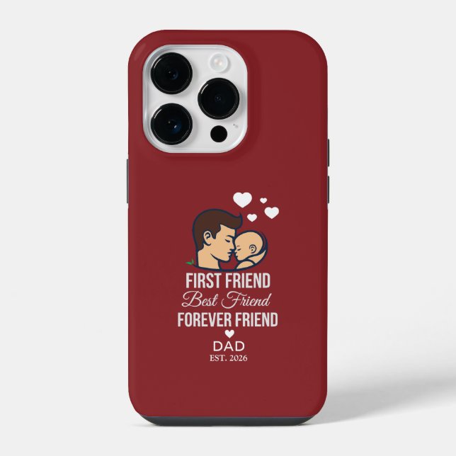Personalized Dad iPhone Case (Back)