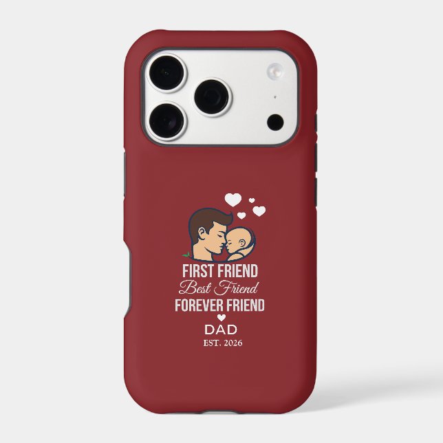 Personalized Dad iPhone Case  Case (Back)