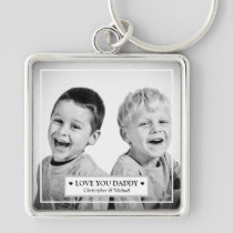 Personalized Dad Keychain
