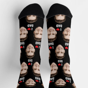 Personalized Dad Mom Socks Custom Face Socks