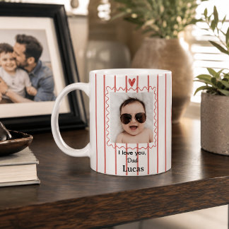 Personalized Dad Mug with Baby Photo