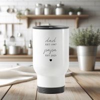 Personalized Dad & Papa EST | Father's Day Gift