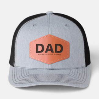 Personalized Dad Patch Hat, Custom Hat