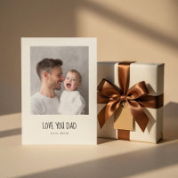 Personalized Dad Photo Card | Custom Father’s Day 