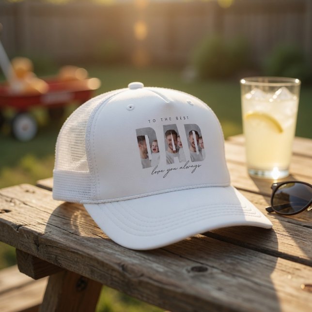 Personalized Dad Photo Hat | Best Dad Ever Custom  (Creator Uploaded)