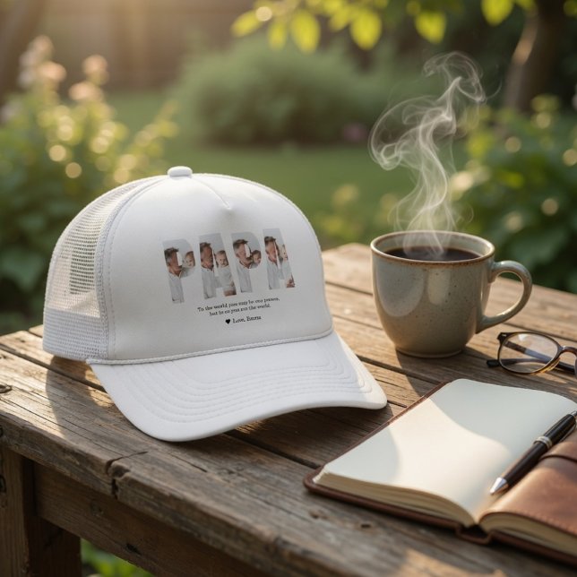 Personalized Dad Photo Hat | Best Dad Ever Custom  (Creator Uploaded)