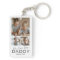 Personalized Dad Photo Keychain Gift