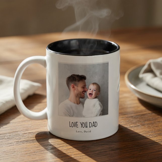 Personalized Dad Photo Mug | Custom Father’s Day  (Creator Uploaded)
