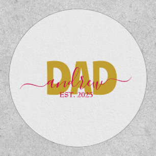PERSONALIZED DAD TO BE PATCH