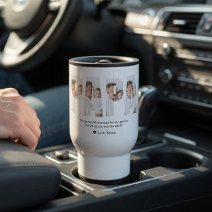 Personalized Dad Travel Mug with Photo Best Dad