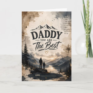 Personalized Daddy Adventure Greeting Card
