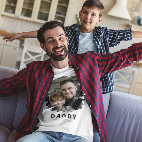 Personalized Daddy  Fathers Day T_Shirt