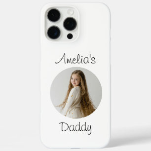Personalized Daddy Gift – Custom Child Face -  iPhone 16 Pro Max Case