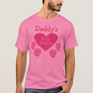 Personalized Daddy's Little Sweeties T-Shirt