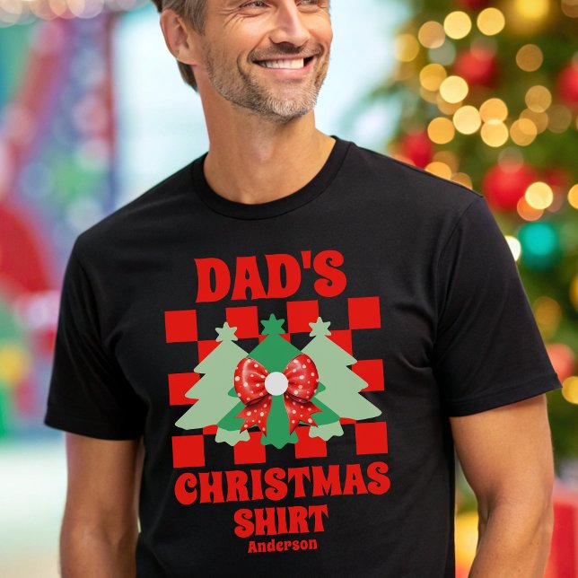 Personalized Dad's Christmas Shirt (Creator Uploaded)