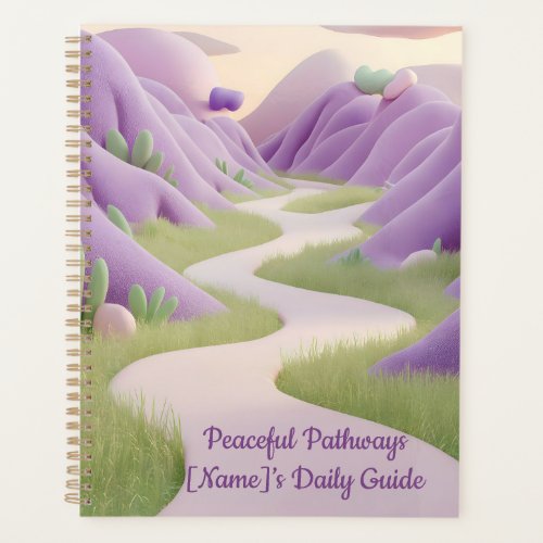 Personalized Daily Guide _ Peaceful Pathways Planner