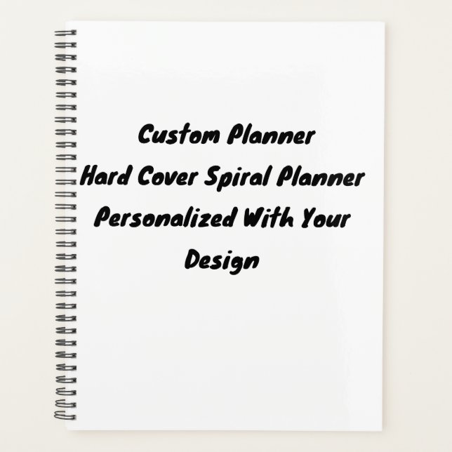 Personalized Daily Planner - Custom Journal Gift (Front)
