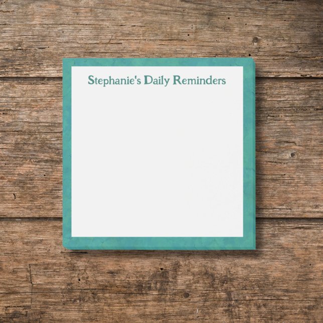 Personalized Daily Reminder Sticky Post-it Notes (Creator Uploaded)