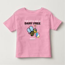 Personalized Dairy Free Bumble Bee Alert Shirt