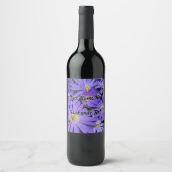 Personalized Daisy Bottle Labels by artist_kim_hunter at Zazzle