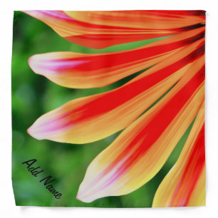 Personalized Daisy Petals Bandana