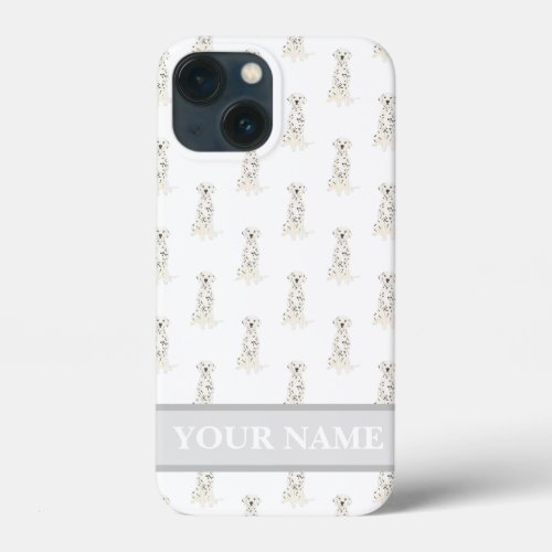 Personalized Dalmatian Dog iPhone 13 Mini Case